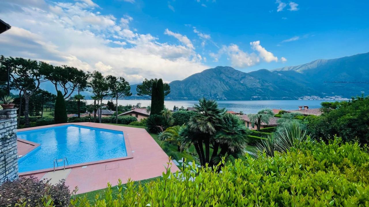 Mezzegra Lake View, Swimming Pool, Tennis Court And Private Parking מראה חיצוני תמונה